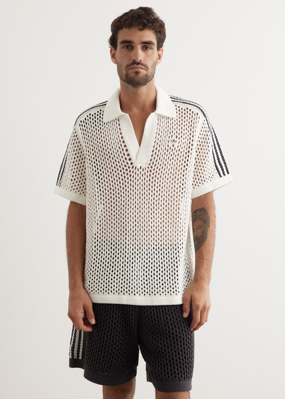 x CLOT by Edison Chen Crochet Polo