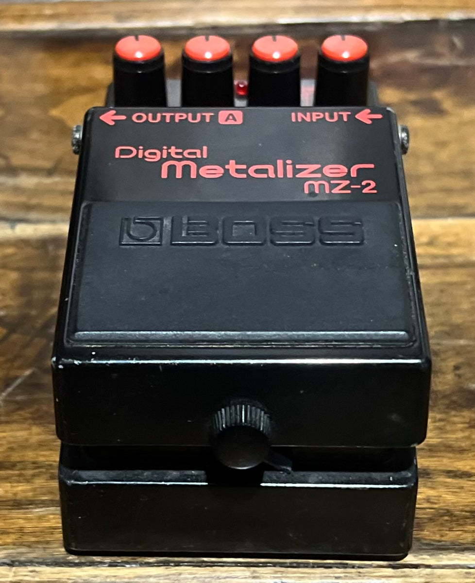 Vintage Boss MZ-2 Digital Metalizer Pedal- Japan - Nov 1991 Blue