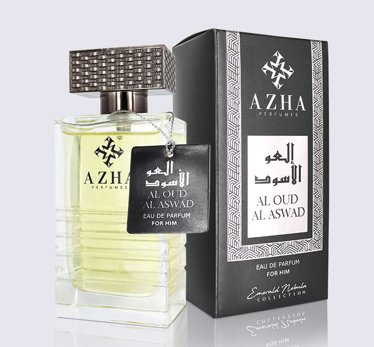 Al Oud Al Aswad for Him Eau de Parfum Spray 100ml (3.4 oz) by Azha