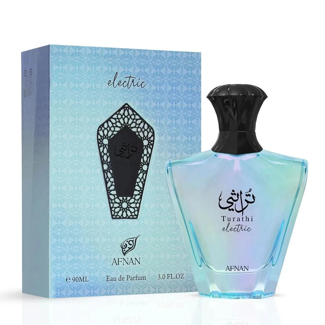 Turathi Electric Eau de Parfum Spray 90ml (3.0 oz) by Afnan