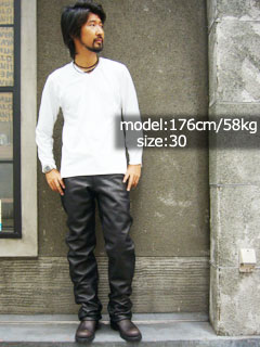 SCHOTT [ショット] #600 LEATHER PANT-Jalana