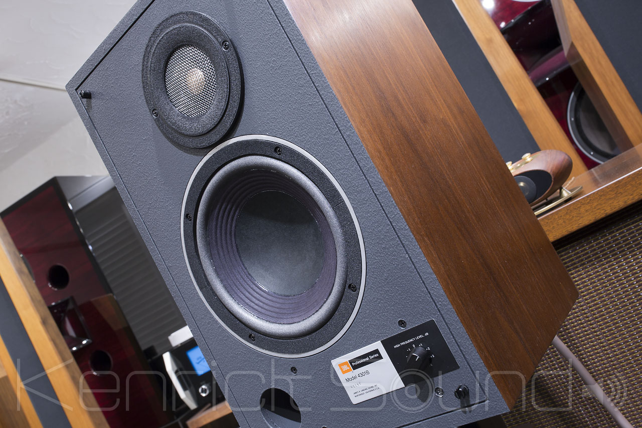 超高音質 JBL 4301B ベリリウムフラム トランスATT スモーキーグレー