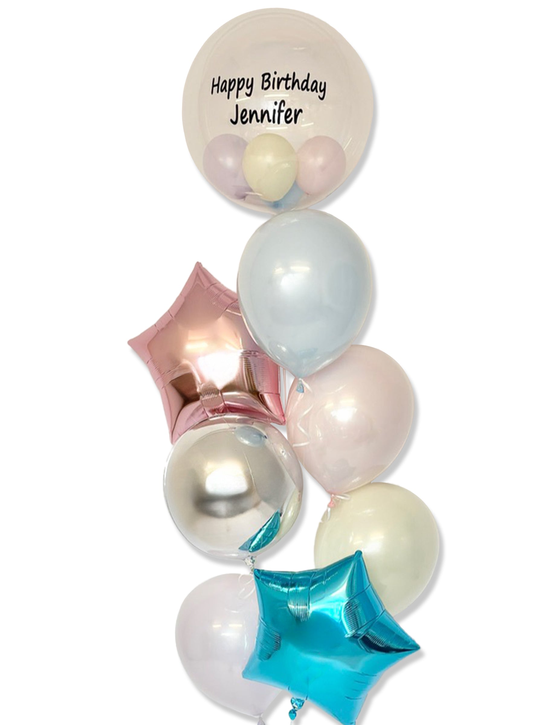 ミラーバルーンブーケ（スター）｜JEFFERSON'S BALLOON | 渋谷の