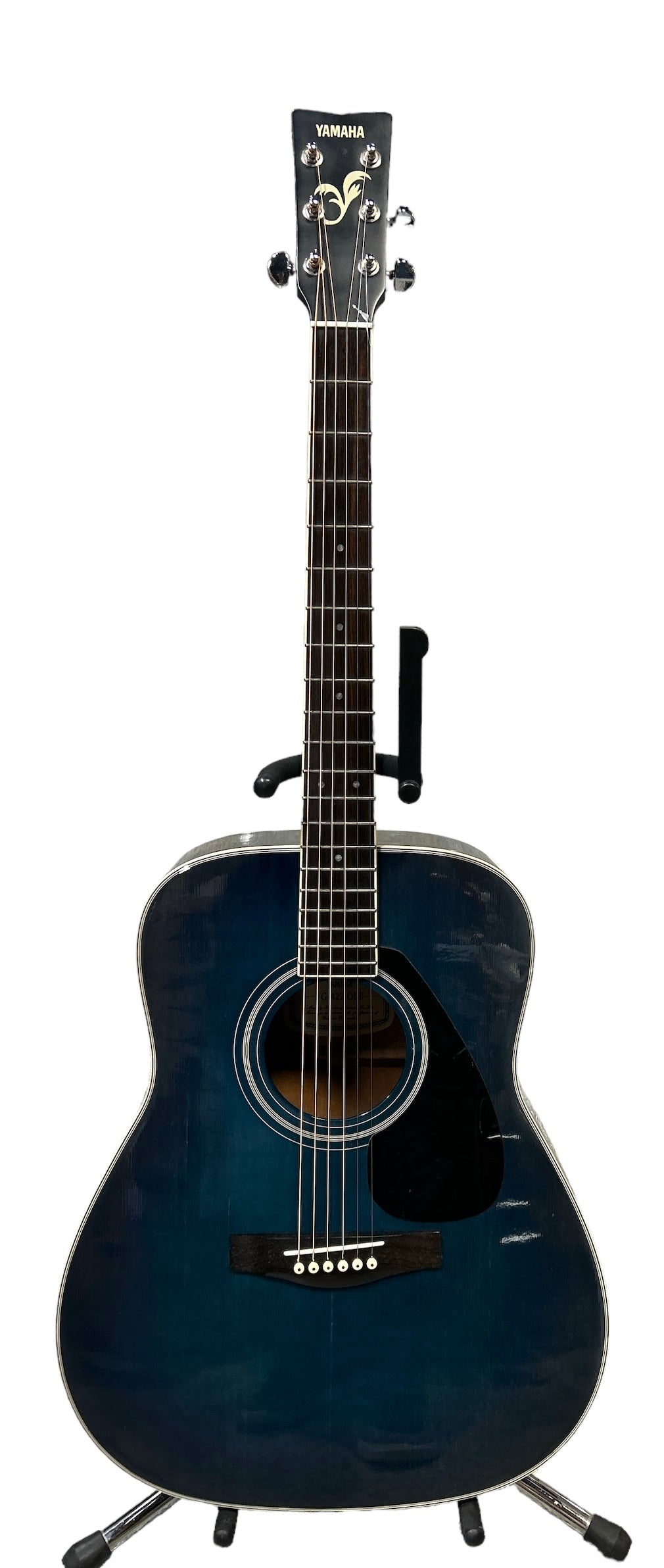 Yamaha FG-422 OBB Acoustic Electric Guitar - Oriental Blue Burst - Pre