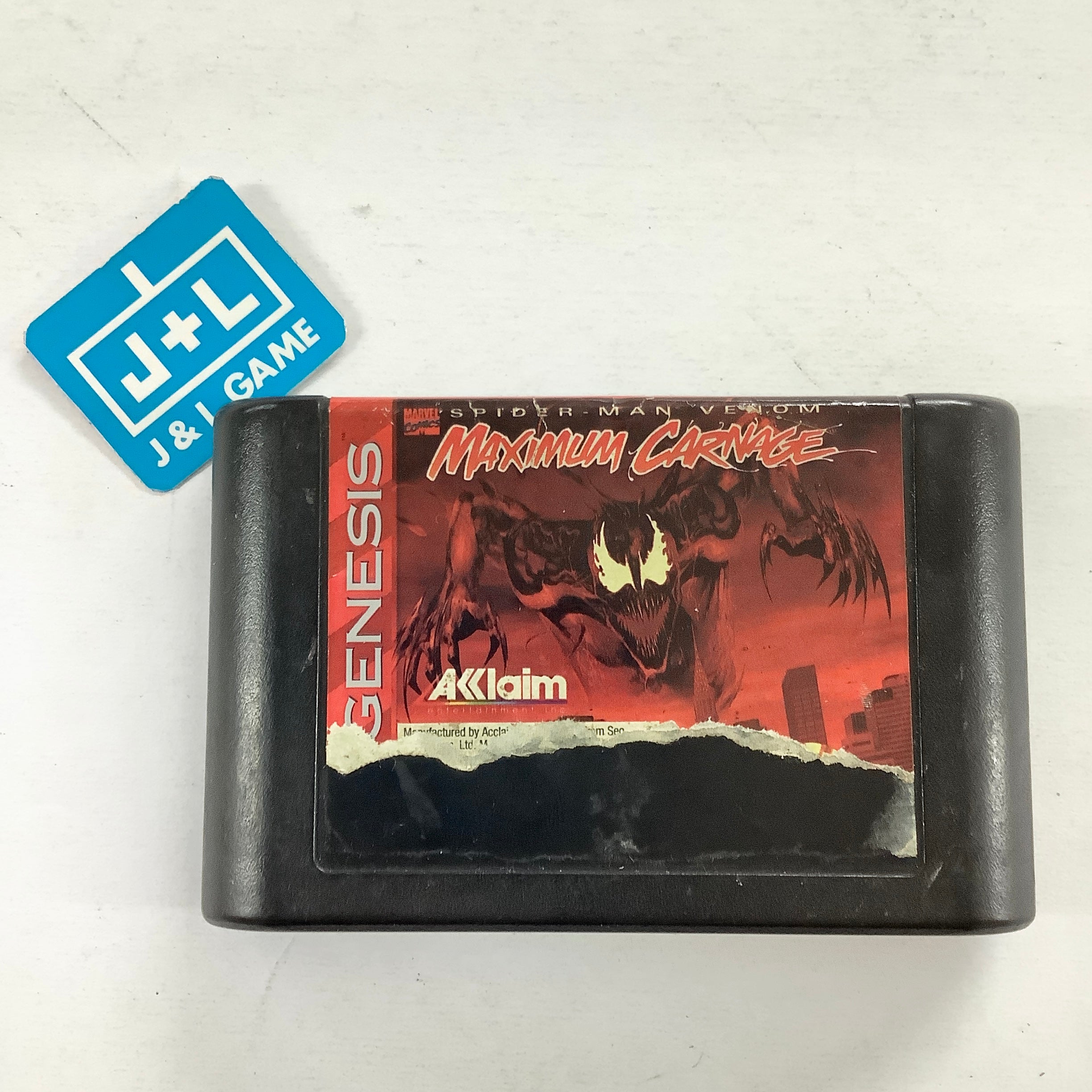 Spider-Man & Venom: Maximum Carnage - SEGA Genesis [Pre-Owned