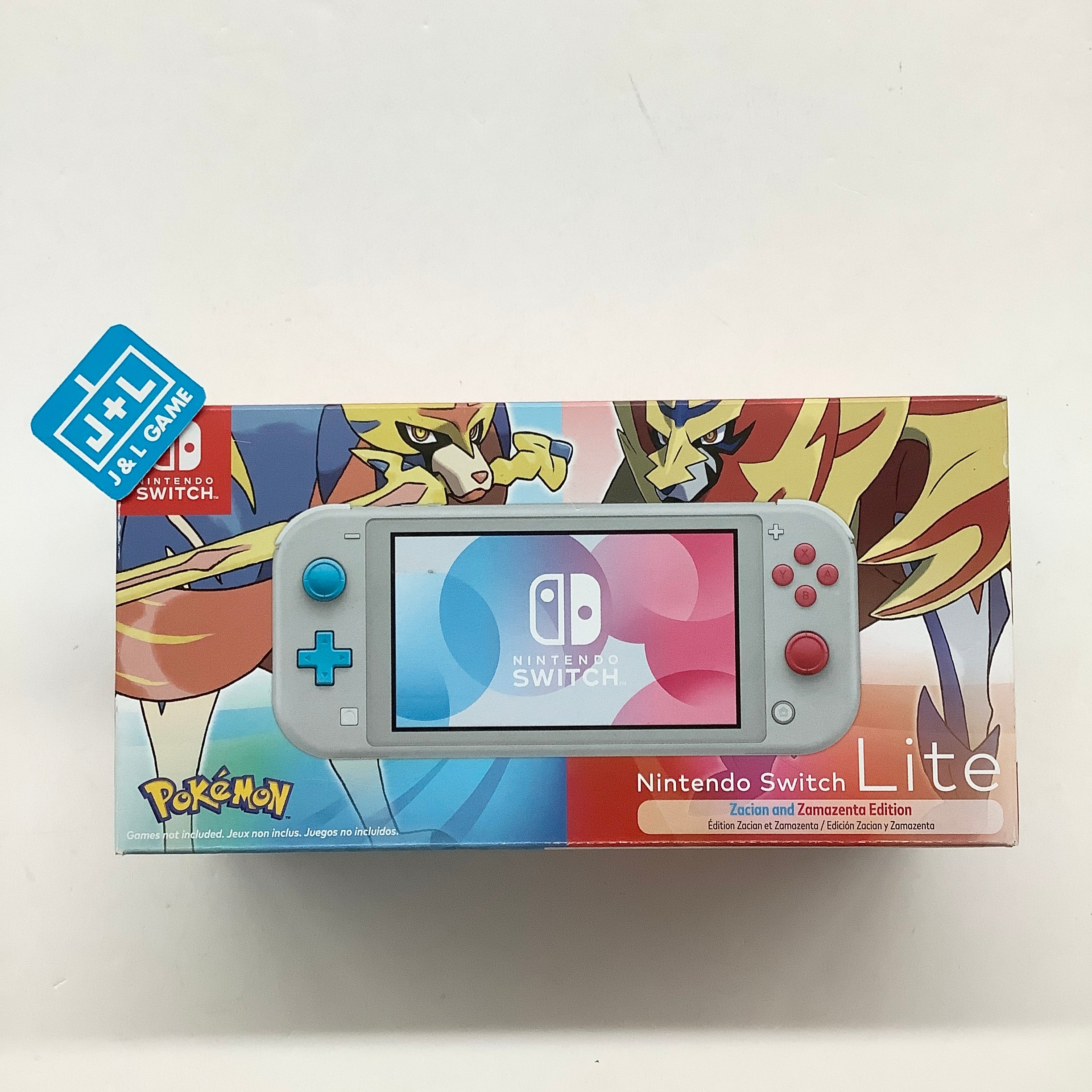Nintendo Switch Lite (Zacian and Zamazenta Edition) - (NSW