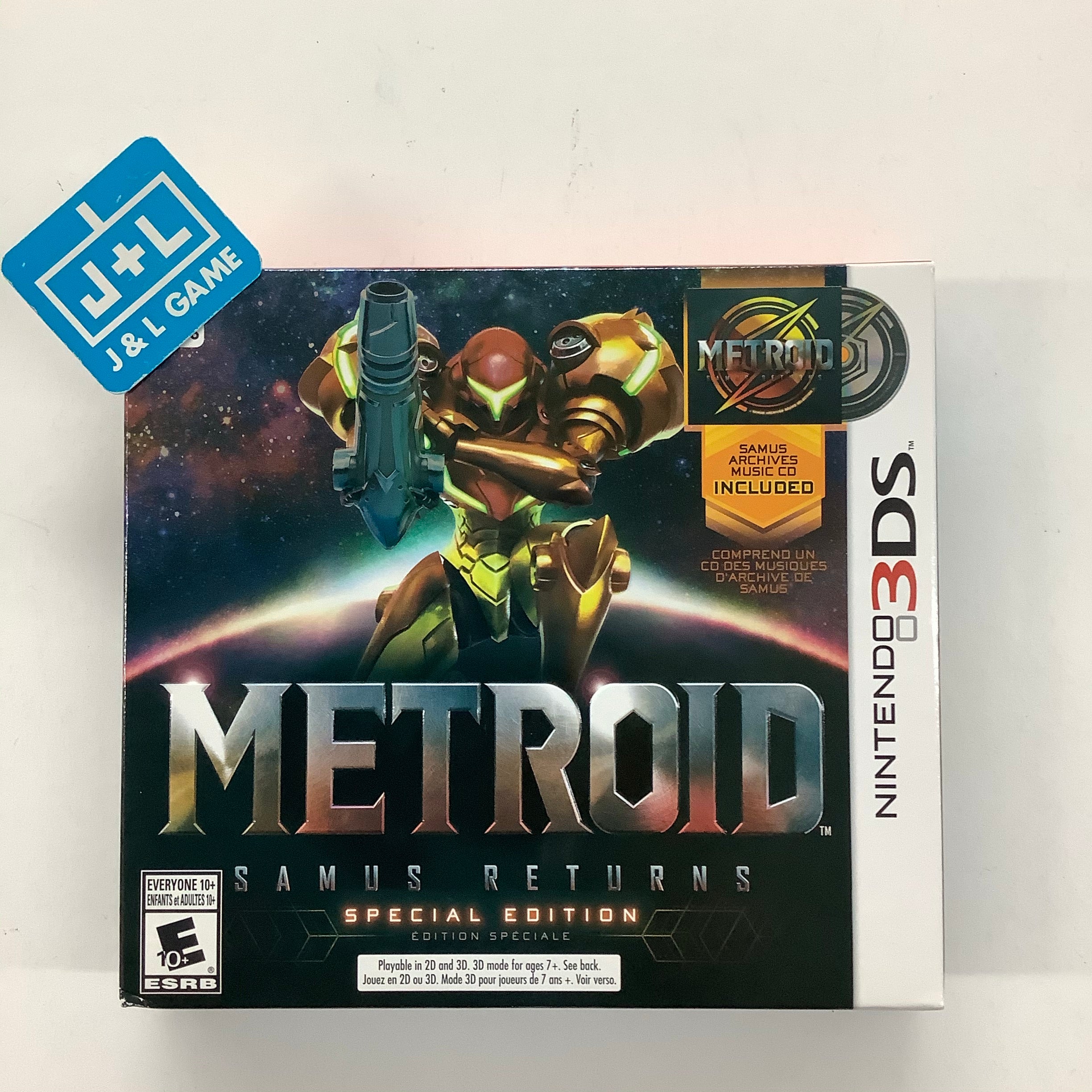 Metroid: Samus Returns (Special Edition) - Nintendo 3DS | J&L Game