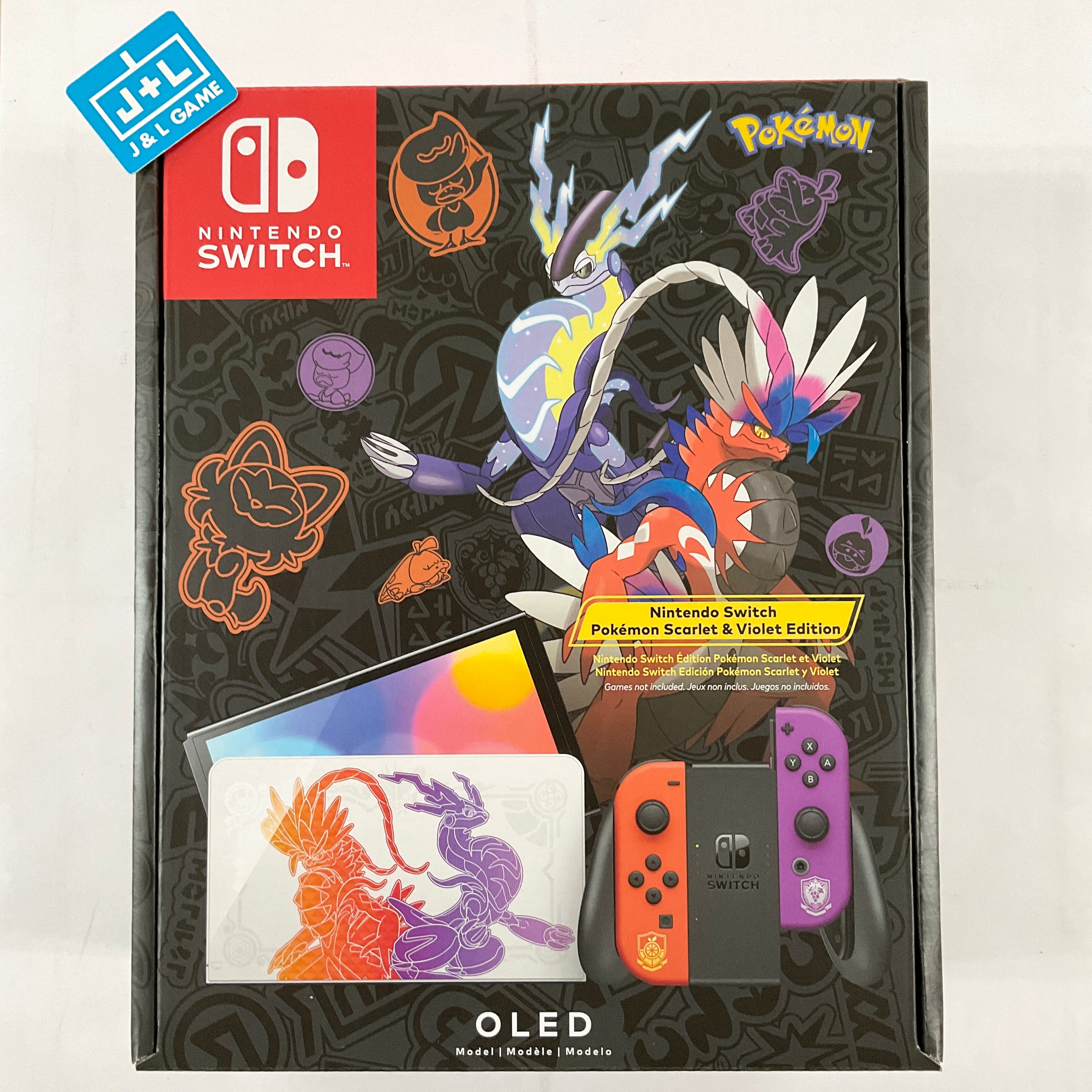 Nintendo Switch – OLED Model: Pokémon Scarlet & Violet Edition