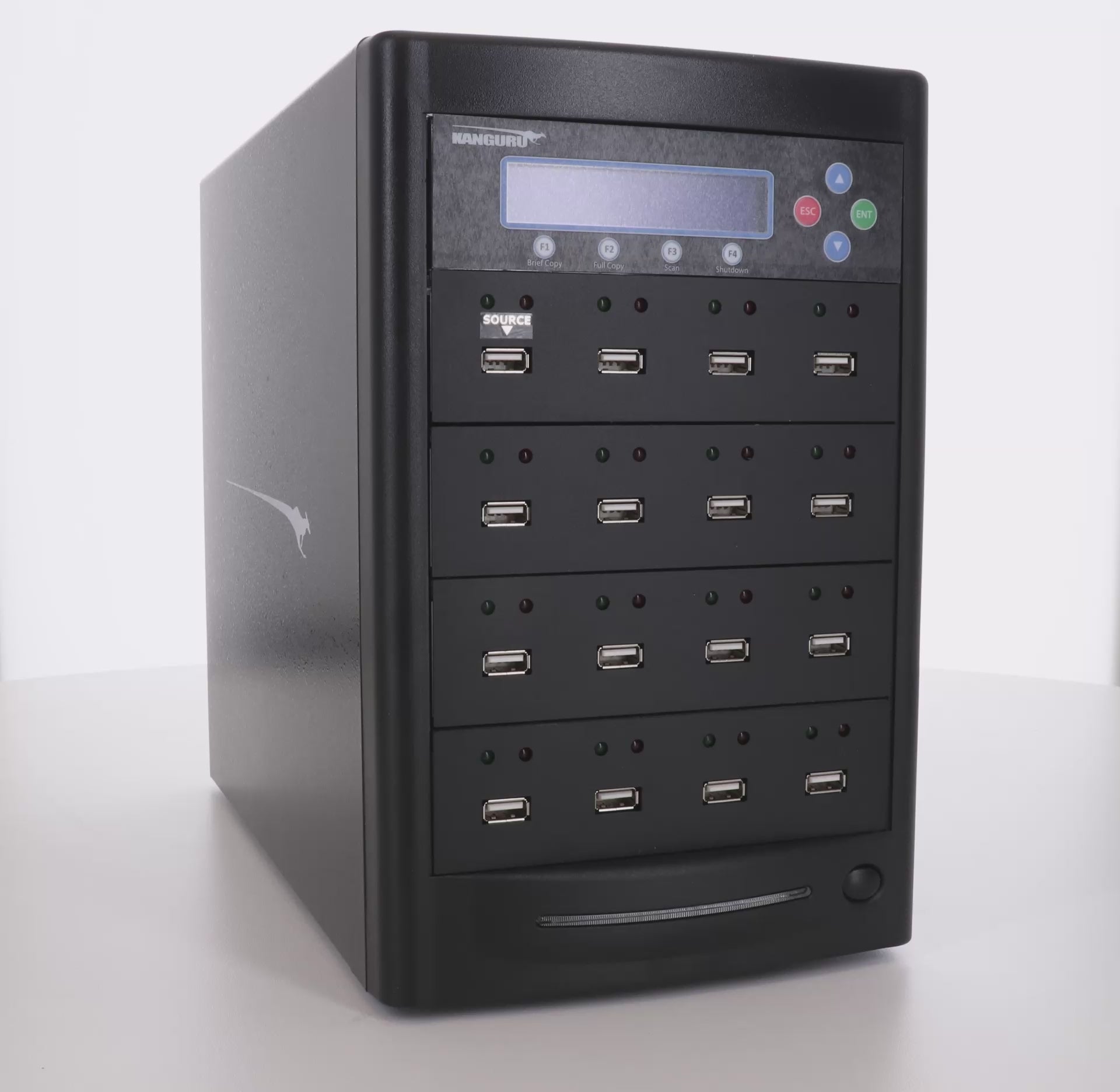 1-to-15 USB Flash Drive Duplicator | USB Cloner | Kanguru