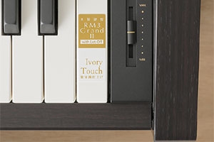 フルコンサートピアノ「SK-EX」サウンドと木製鍵盤を搭載したデジタル