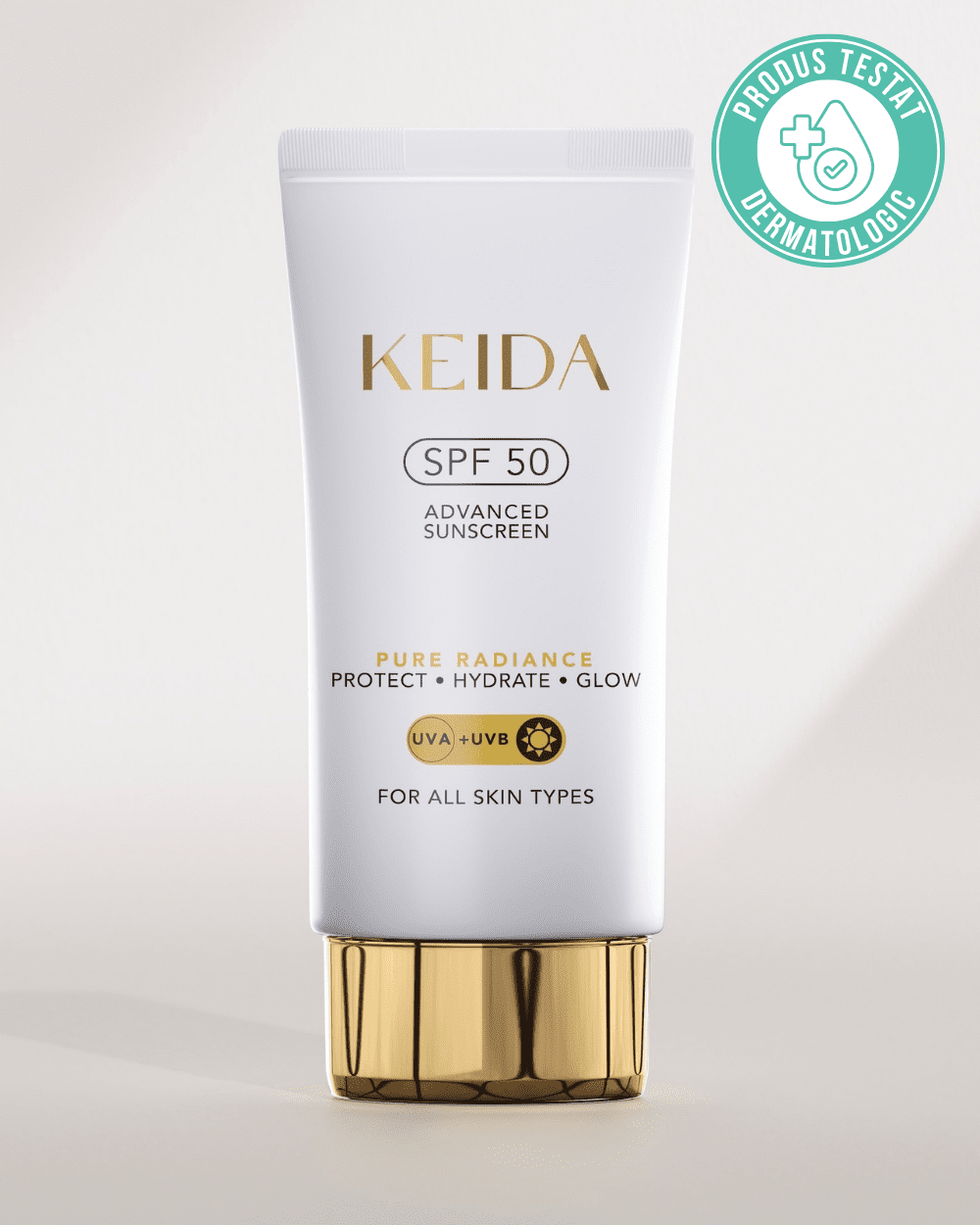 Crema Hidratanta de Zi cu SPF50, Niacinamide & Acid Hialuronic