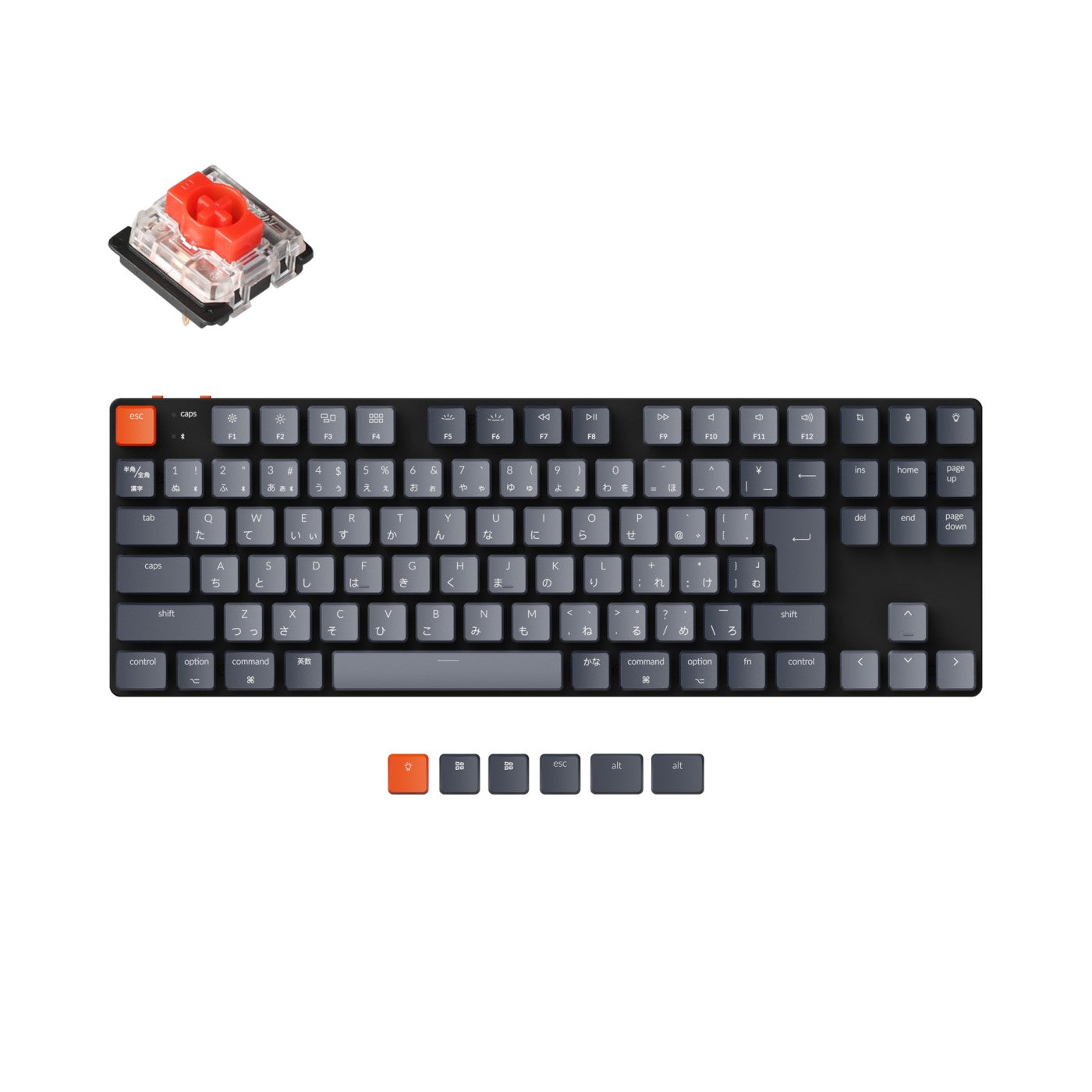 Keychron K1 SE Wireless Mechanical Keyboard (Japan JIS Layout) - Versi
