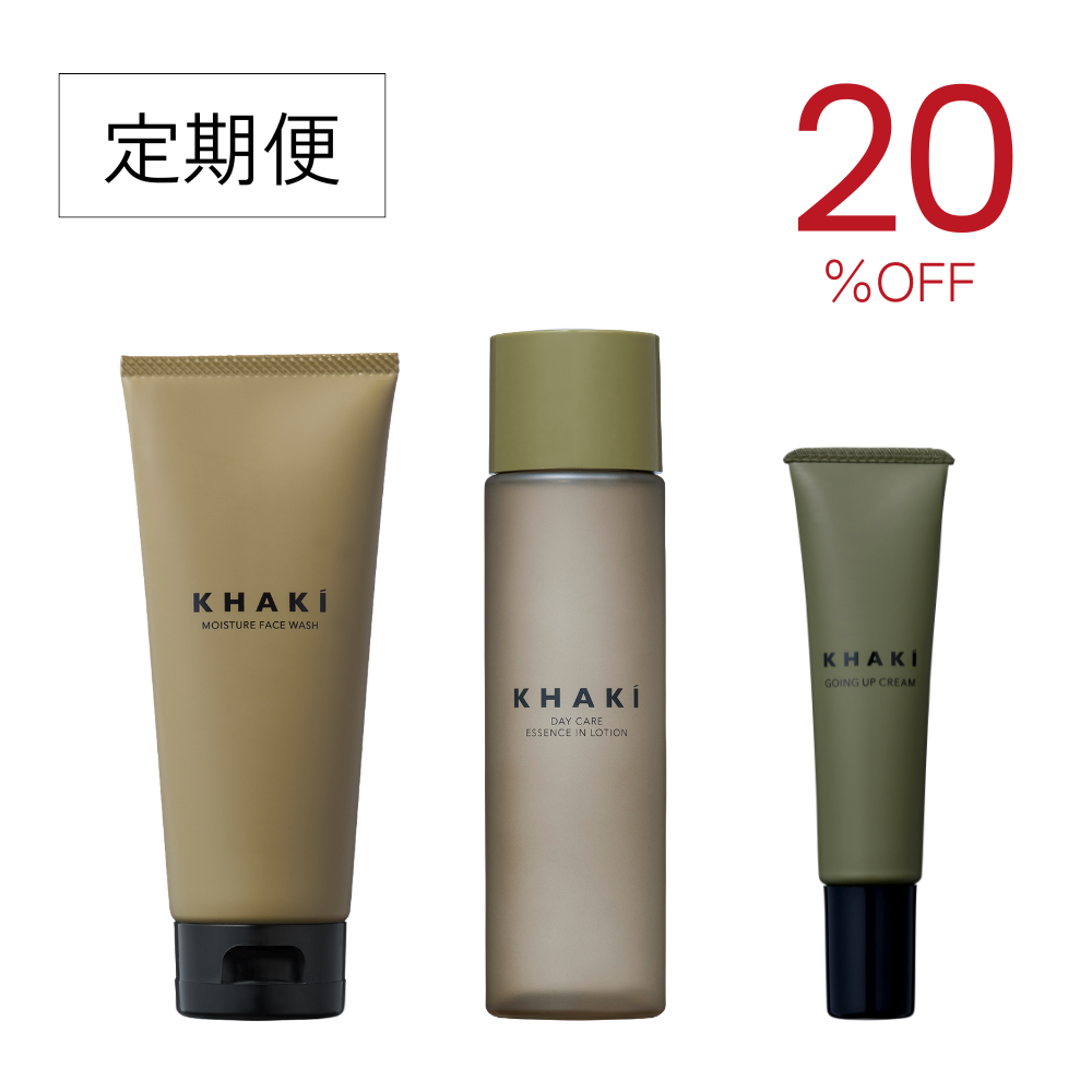 定期購入】KHAKI メンズスキンケアセット＜洗顔料&化粧水＞ – KHAKI