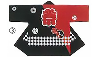 北山神具 袢天・法被