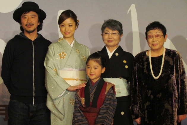 橋田壽賀子も絶賛『面魂がある』子役も発表！「おしん」製作発表会見