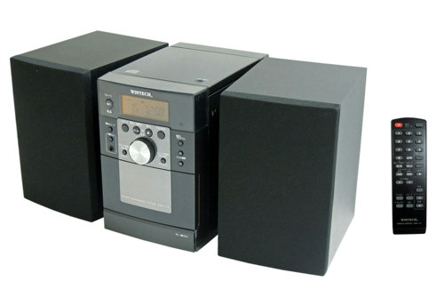 WINTECH CDカセットコンポ KMC-112