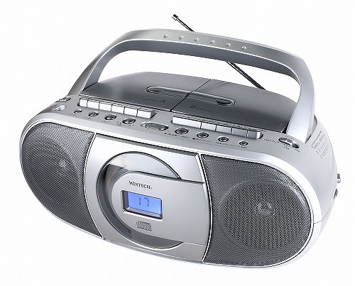 WINTECH CDダブルラジカセ