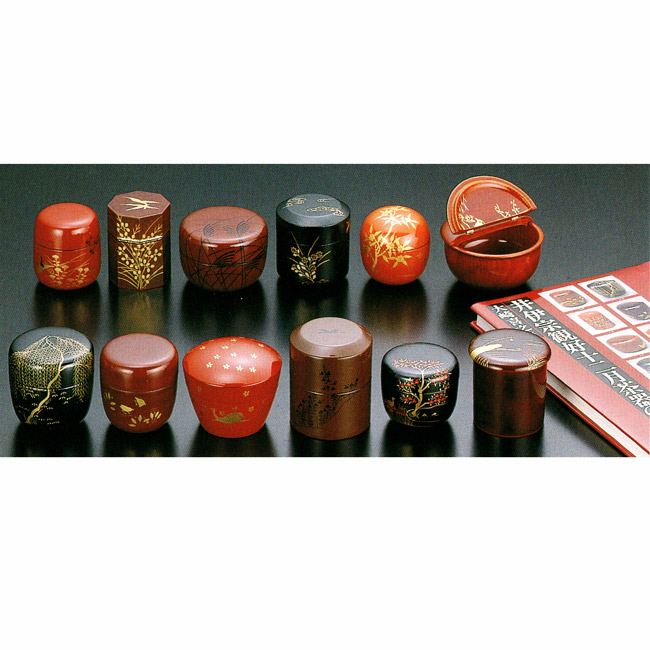 中村宗悦 作 十二ヶ月棗（研究本付）【販売】-茶道具は京都しみず孔昌堂