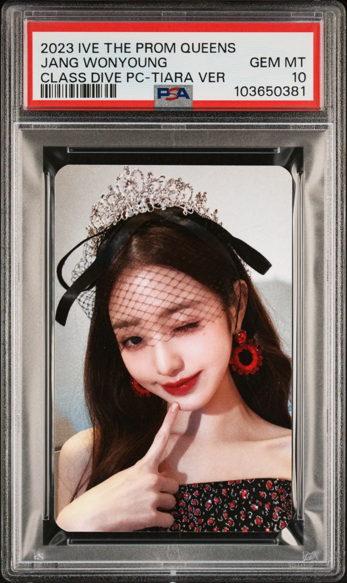 WONYOUNG 2023 IVE 1ST FAN CONCERT THE PROM QUEENS PHOTOCARD CLASS