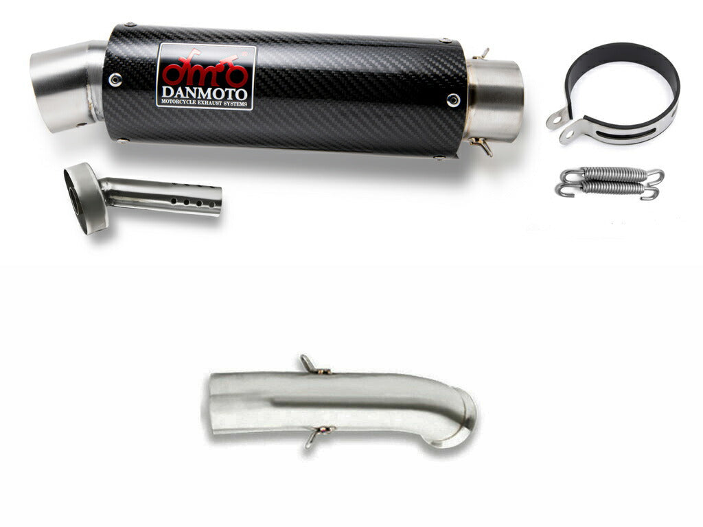 KTM 250 DUKE / 390 DUKE 2017-2019 DANMOTO カーボン スリップオン