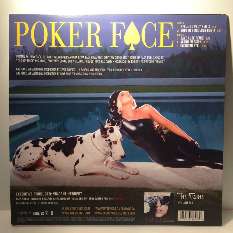 Poker Face (Remixes) [Vinyl] - Lady Gaga X Collection