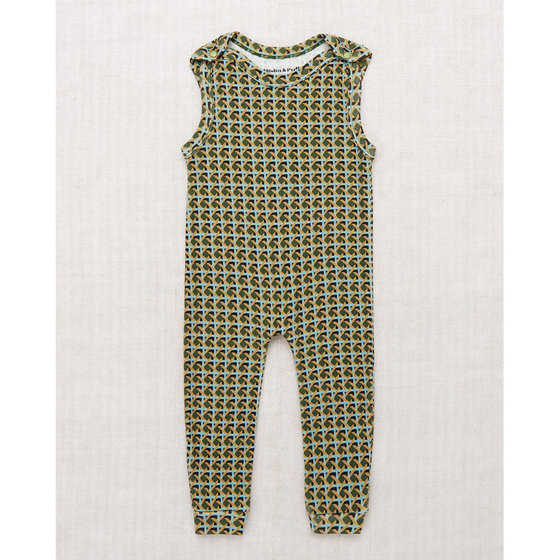 Misha and Puff Leaf Lattice Snap Overall – Ladida