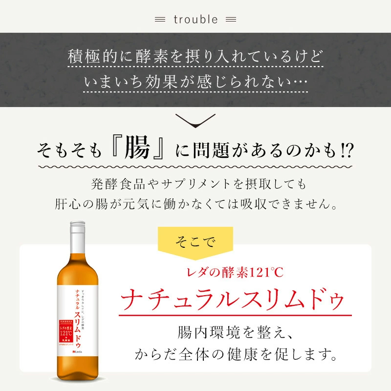 レダの酵素121℃ ナチュラルスリムドゥ | 株式会社レダ公式オンライン