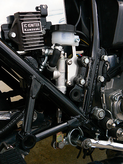 リーチ KZ1000用リアブレーキペダル、マスターセット リーチ KZ1000用