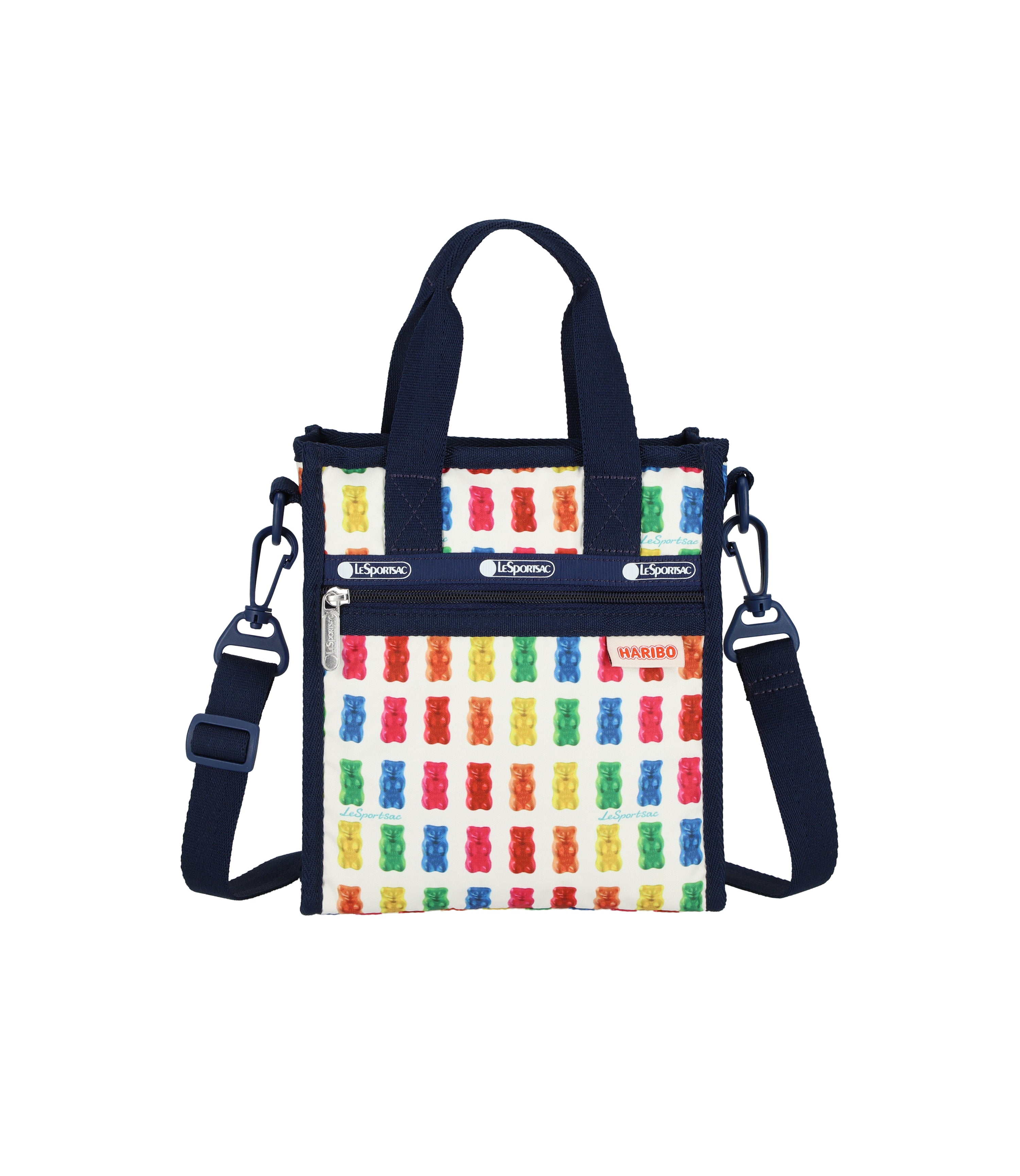 Mini North/South Tote - HARIBO Goldbears Navy – LeSportsac