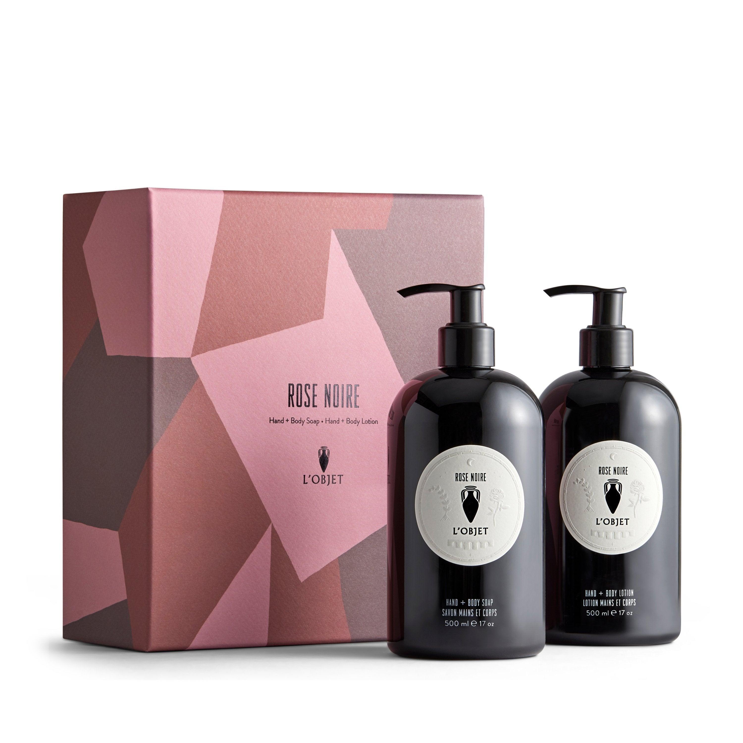 Rose Noire Hand and Body Soap + Lotion Gift Set - L'OBJET