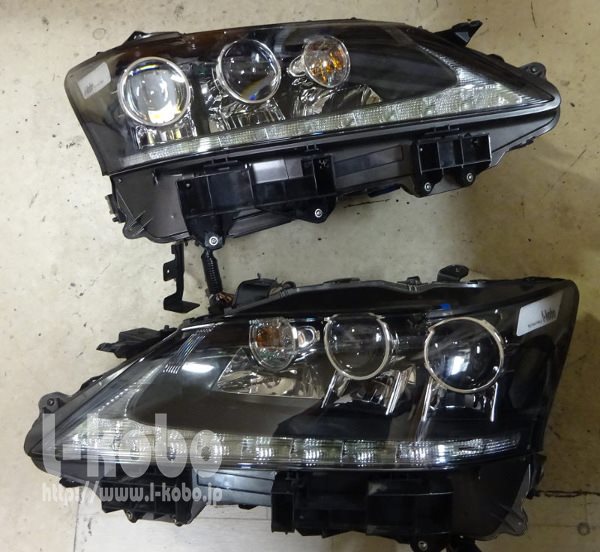 レクサスGSヘッドライト移植加工10 ｜【エルコボ】ヘッドライト