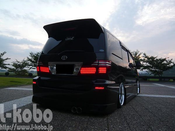 10系前期型アルファードテールランプ38｜【エルコボ】ヘッドライト