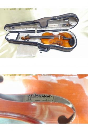 リンツ楽器 / J.H.MULLER バイオリンセット NO.11 GERMANY アウトレット1