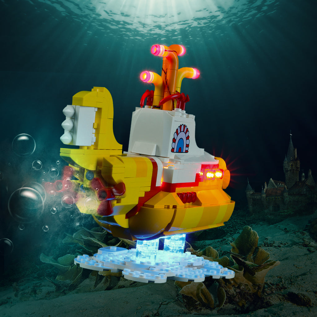 BriksMax Light Kit For Lego Ideas Yellow Submarine 21306 – Lightailing