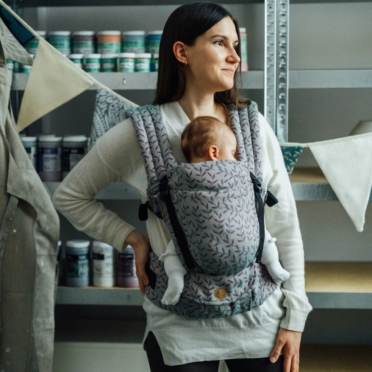 LennyLamb Enchanted Buckle Baby Carrier | Cotton – Little Zen One