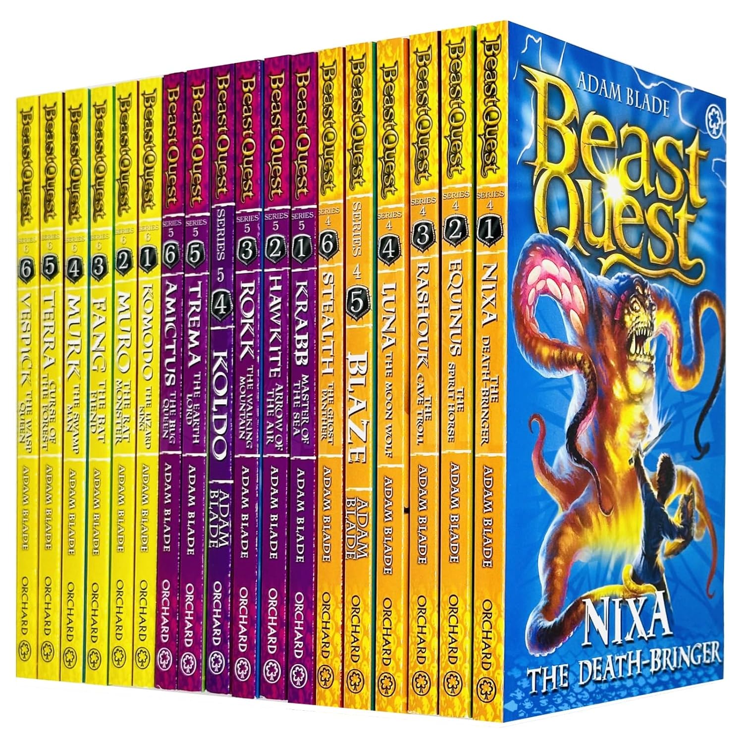 Beast Quest 18 Books Series by Adam Blade - Children's Fantasy