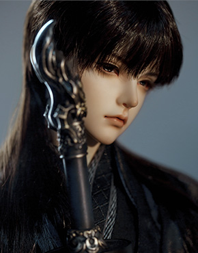 龙魂人形社限定《上古传说》穷奇人版•魁桀68男叔古风BJD娃娃_上古传说_