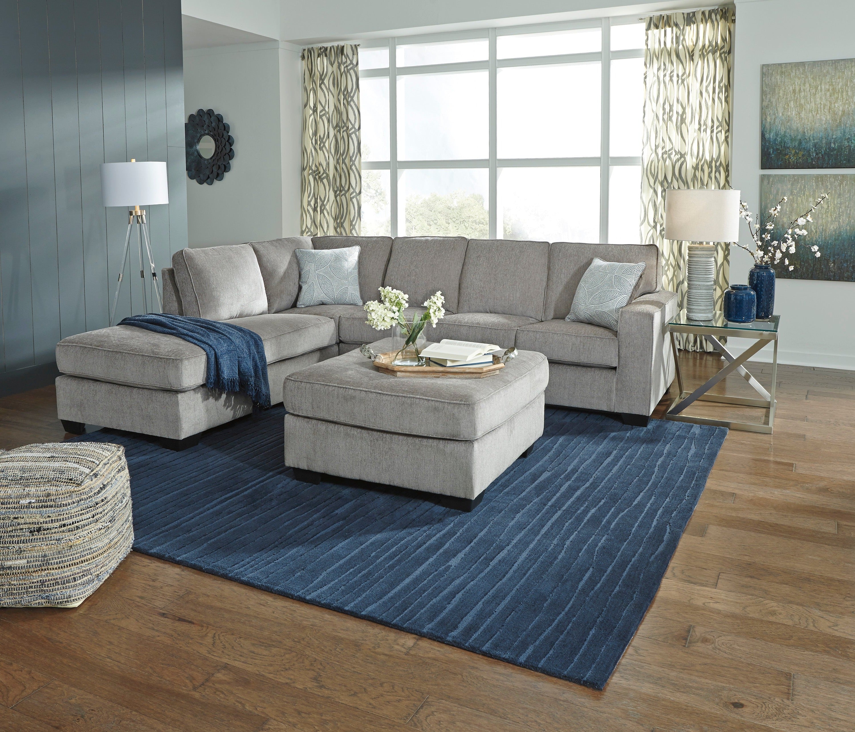 Altari Alloy 2-Piece Sectional with Chaise – Luna Furniture