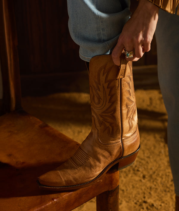 Savannah Boot - Tan - Lucchese