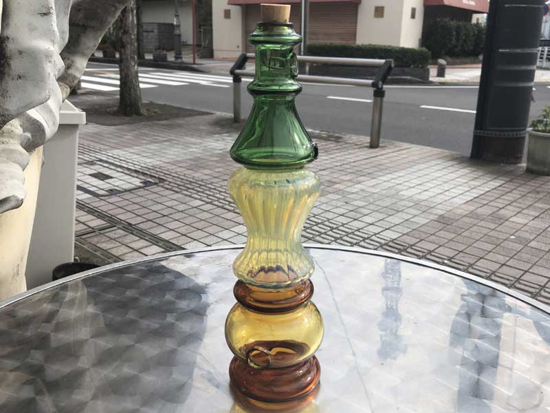 新品 Send Up Art Glass Incense Burner/アートガラスのインセンス
