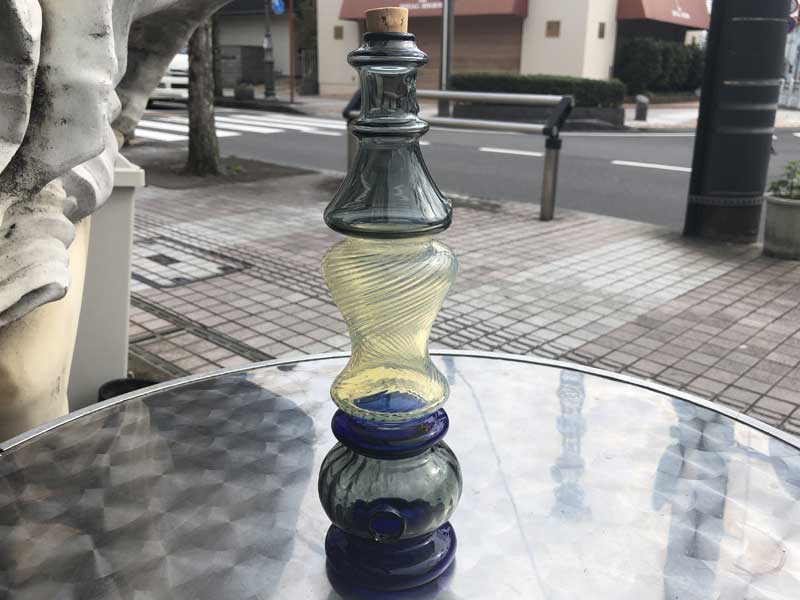 新品 Send Up Art Glass Incense Burner/アートガラスのインセンス