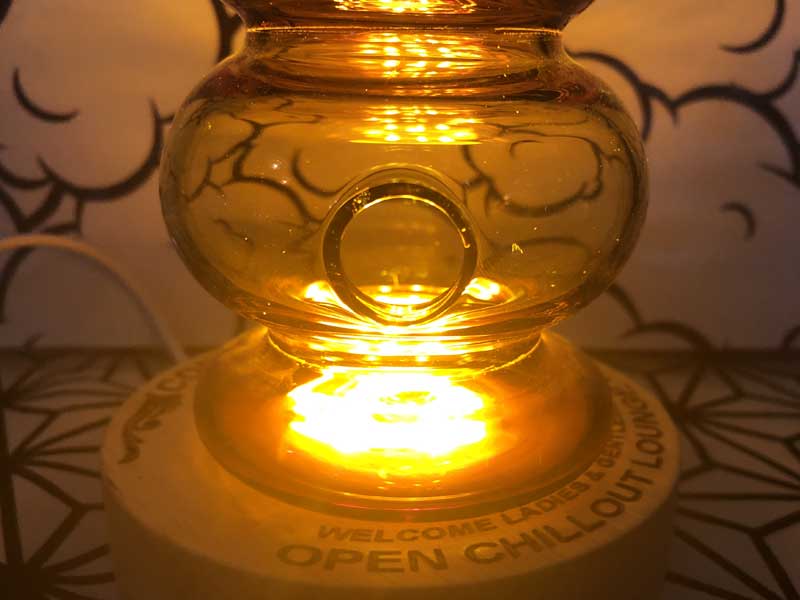 新品 Send Up Art Glass Incense Burner/アートガラスのインセンス