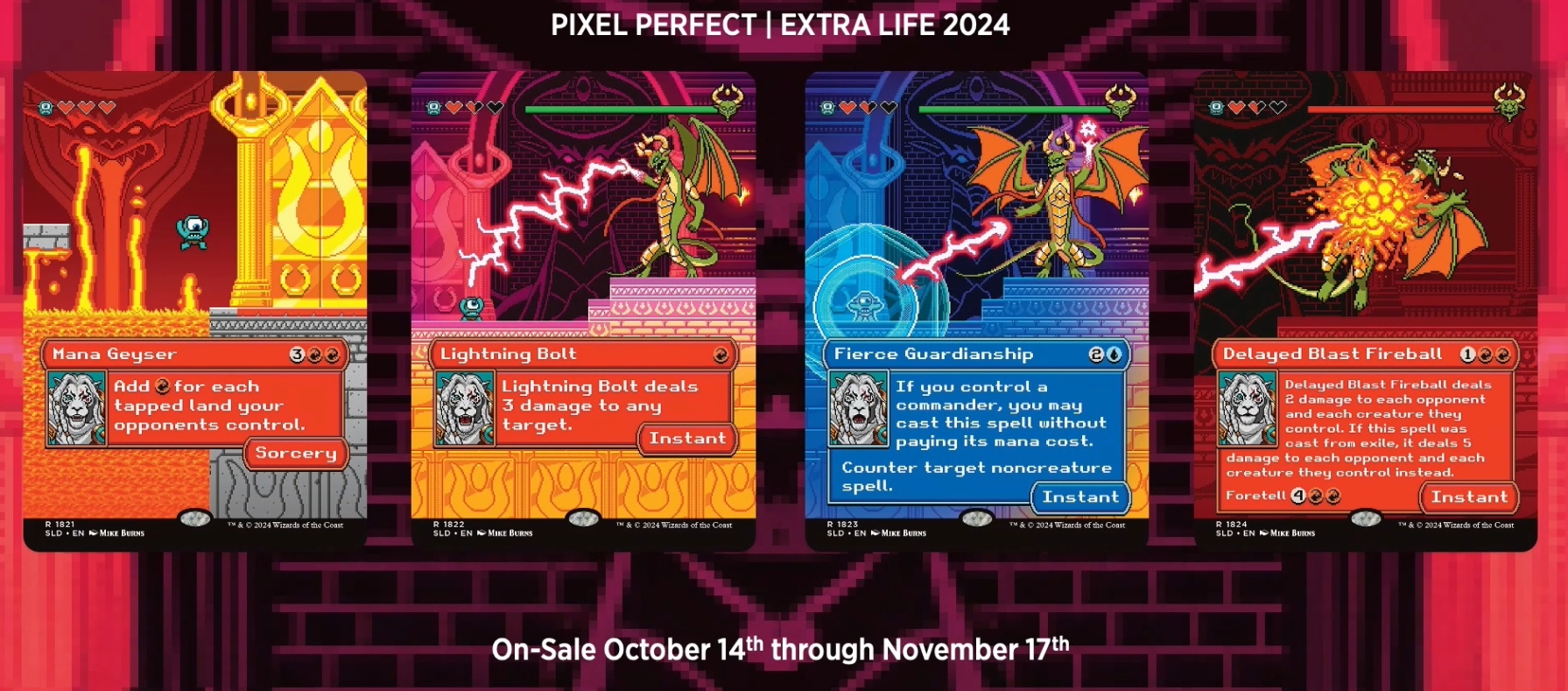 Secret Lair: Pixel Perfect – Extra Life 2024