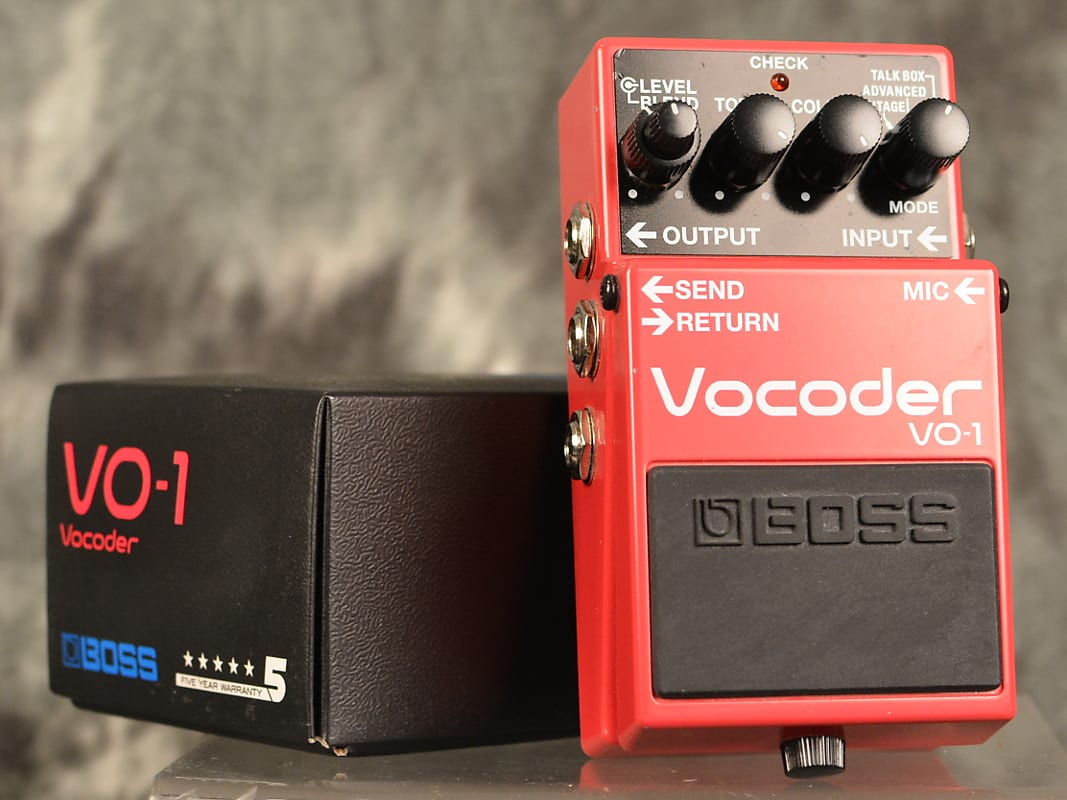 Boss VO-1 Vocoder Talk Box – Mainstagemusic