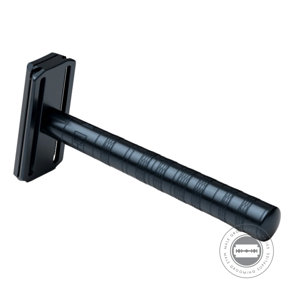 Henson AL13 Aggressive Safety Razor Grey | Double Edge Razor | UK