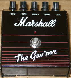 Marshall The Guv'nor 修理 ギター・エフェクターの自作改造【松美庵】