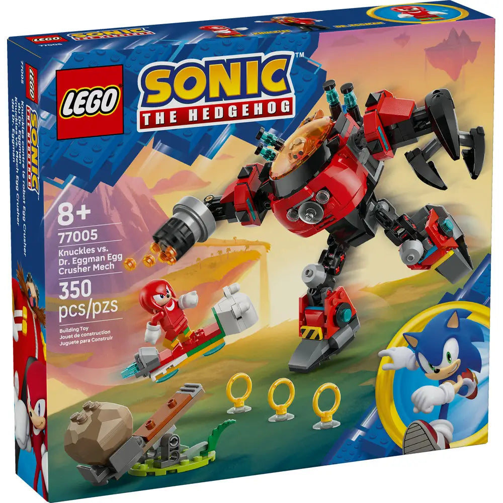 LEGO® Sonic the Hedgehog Knuckles vs. Dr. Eggman Egg Crusher Mech