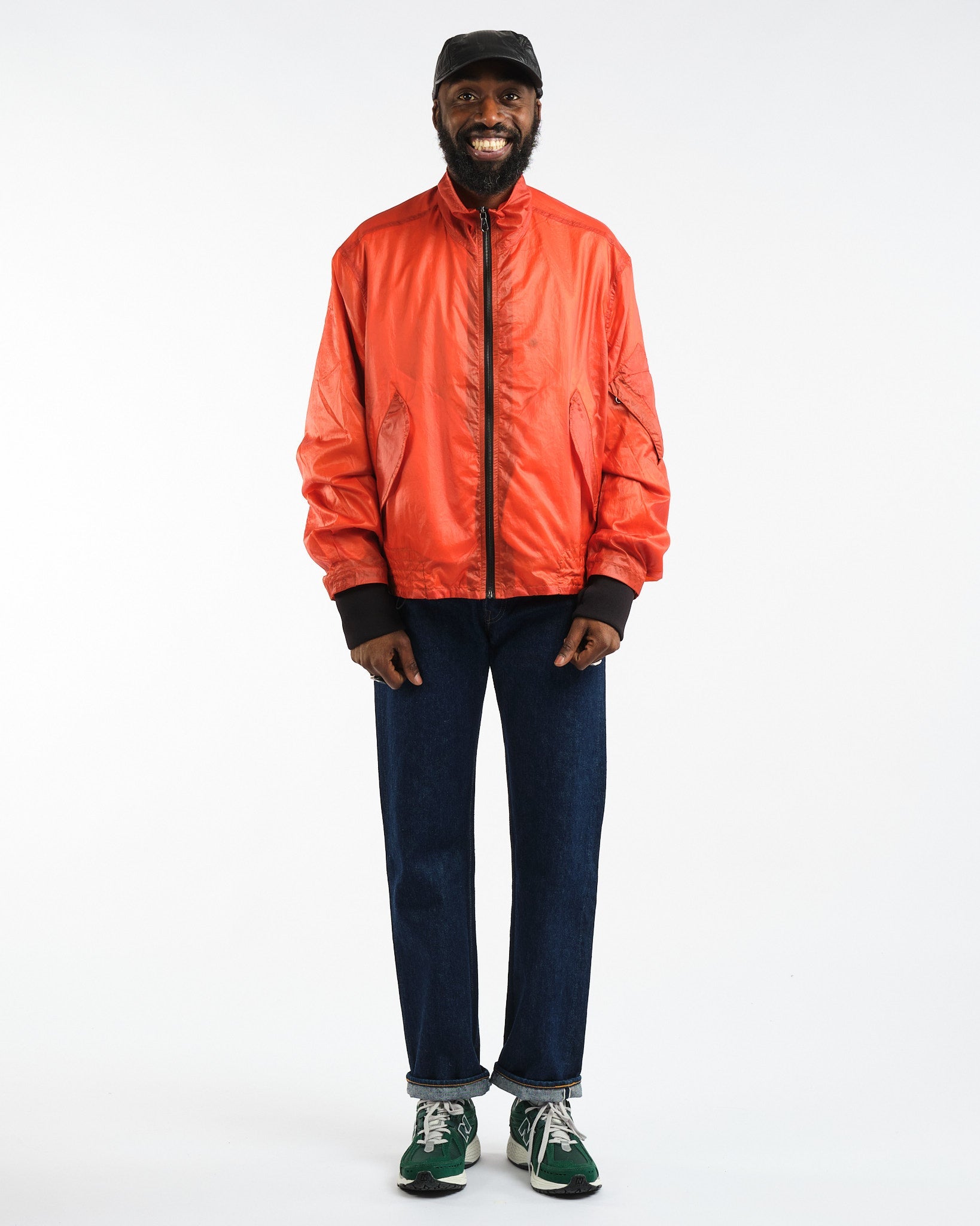 Luft Jacket Eld Rubberized Nylon by Our Legacy - Meadow