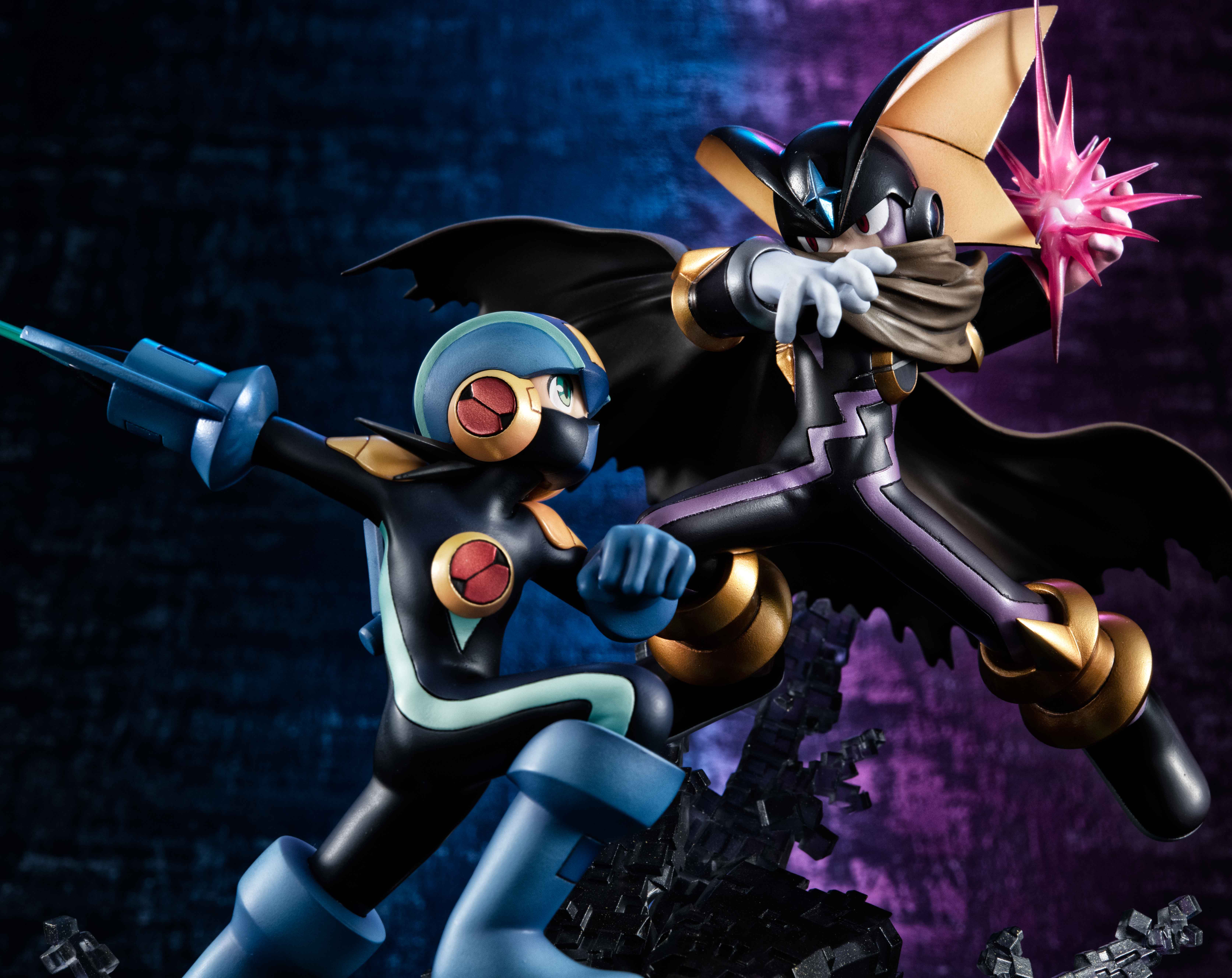 間もなく受注締切！】 GCCDX ロックマンエグゼ ロックマン vs フォルテ