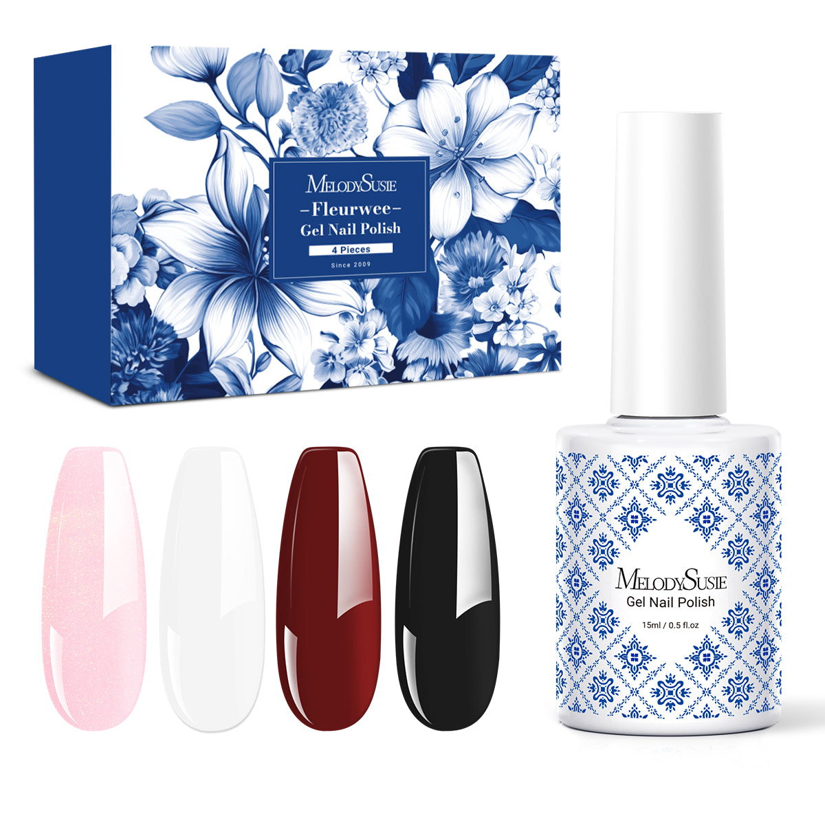 Fleurwee HEMA-Free & HPMA-Free & TPO-Free Plant-based Gel Nail Polish